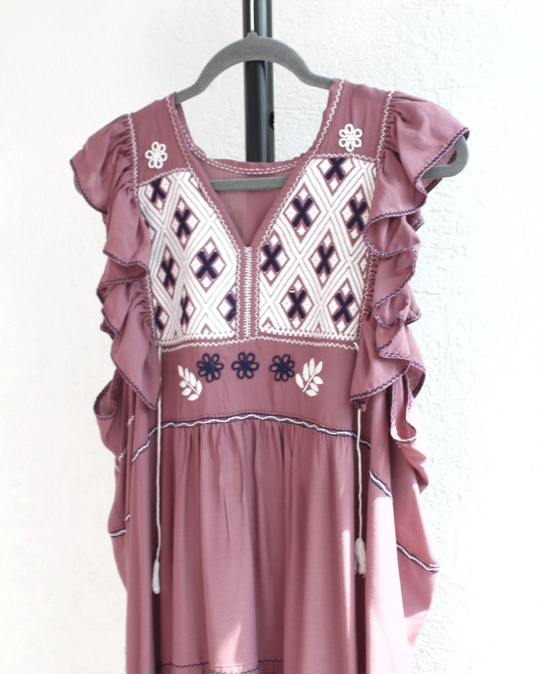 Vestido Antonia Malva Gris 2XL