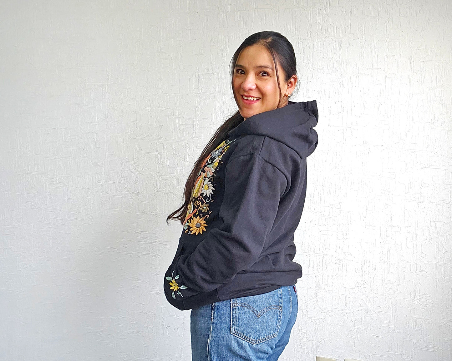 Sudadera XL Tenago Negro