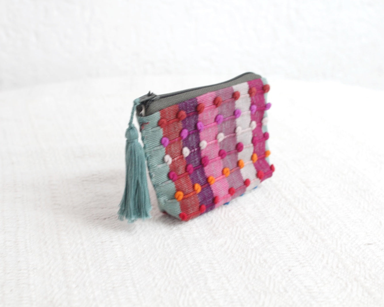 Mini Monedero Nuditos Menta Rosa Morado