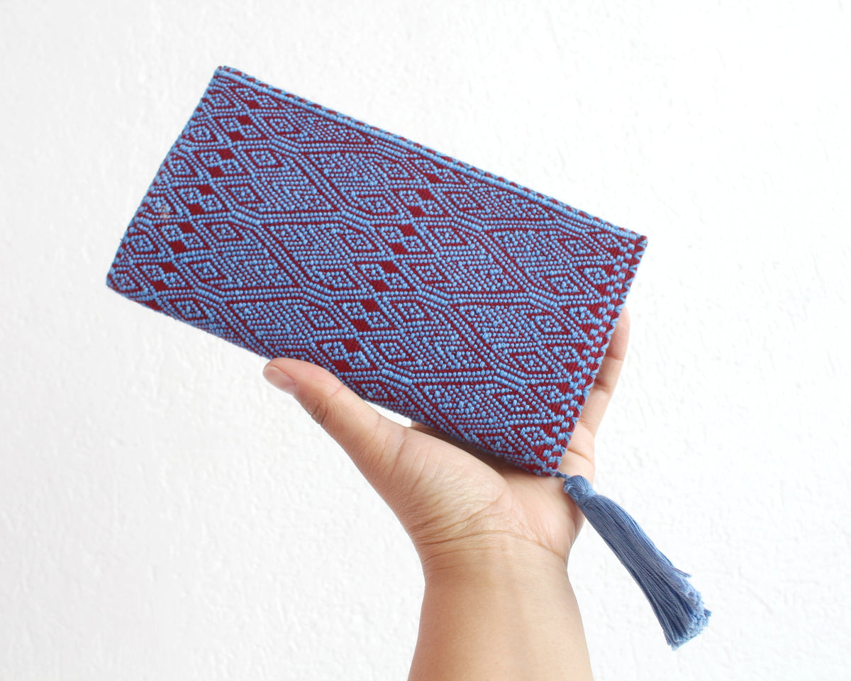 Billetera Alas de  Pajaritos Azul