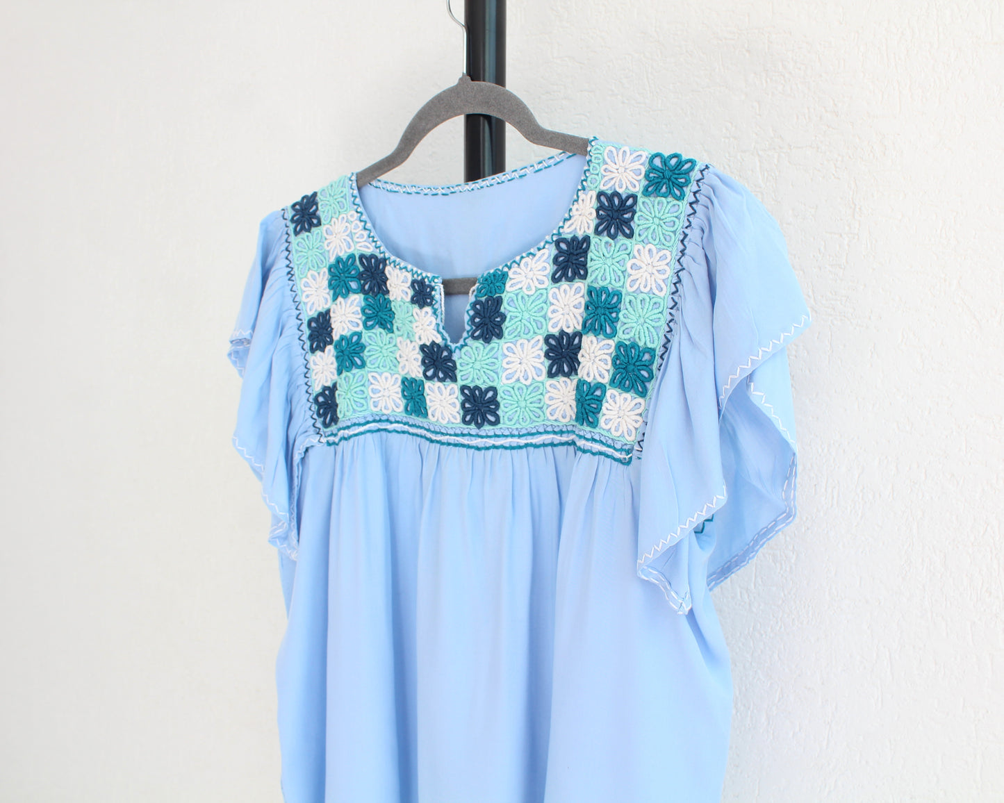 Blusa Luisa Azul Claro Ch M