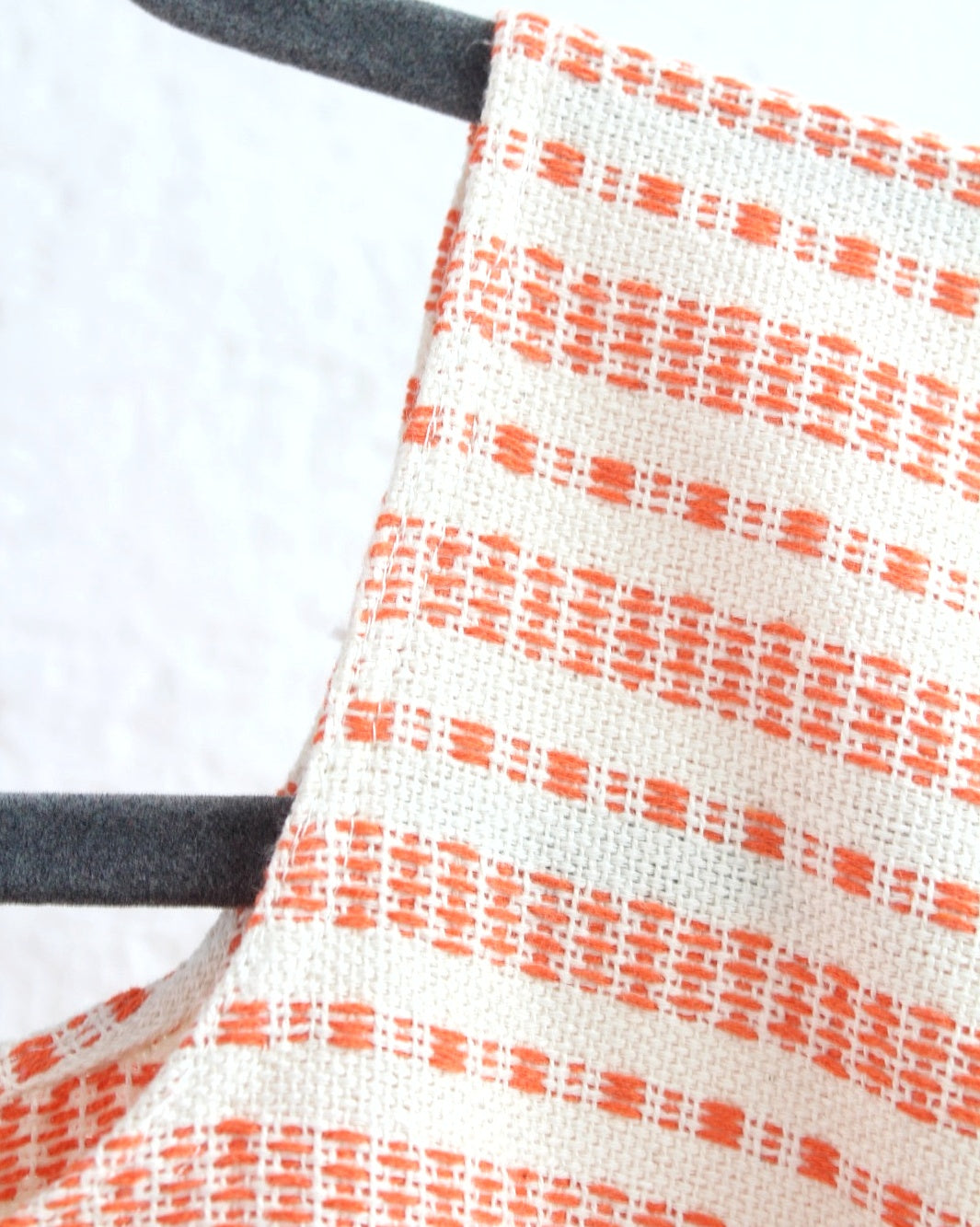 Huipil Lety Lineas Naranja Unitalla