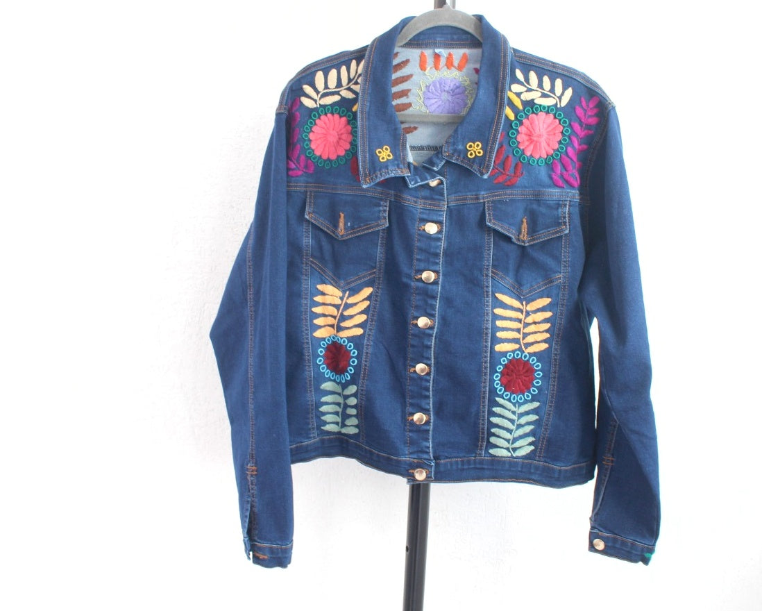 Chamarra Mezclilla XXX L Rococo Colores