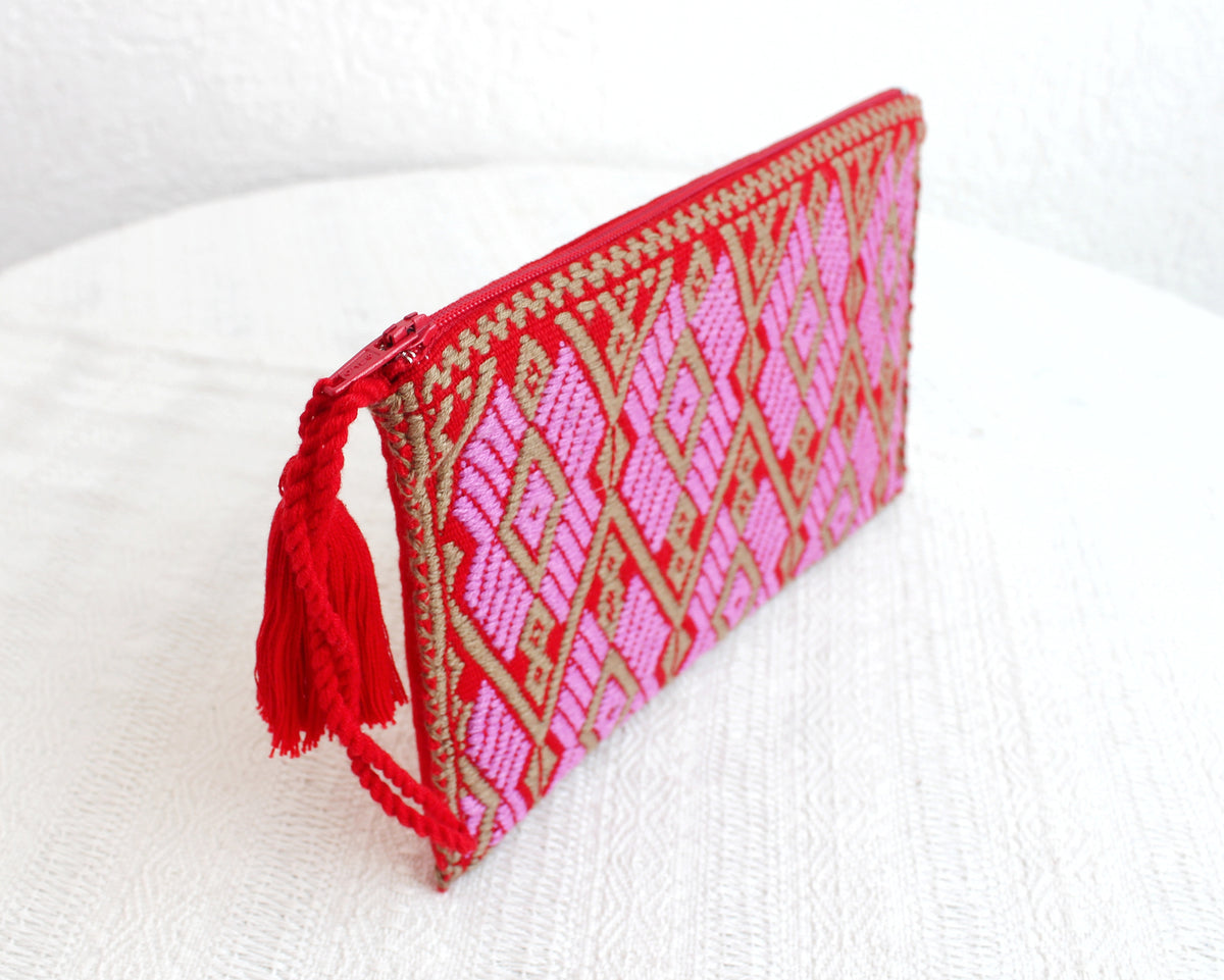 Neceser Estrellas Rosa Rojo