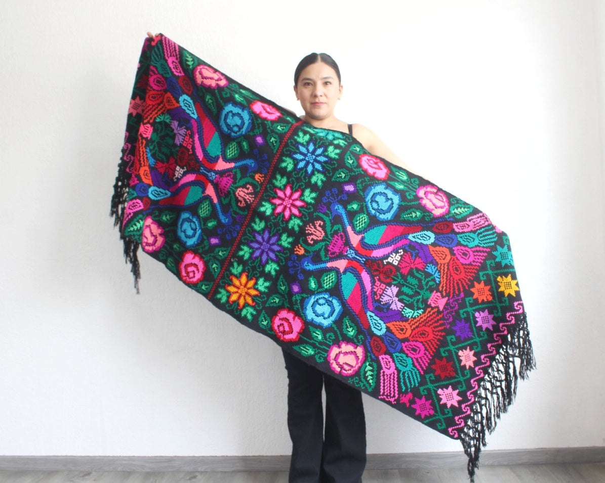 Rebozo Pavoreal Colores