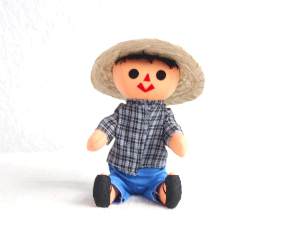Muñeco Panchito Grande Azul