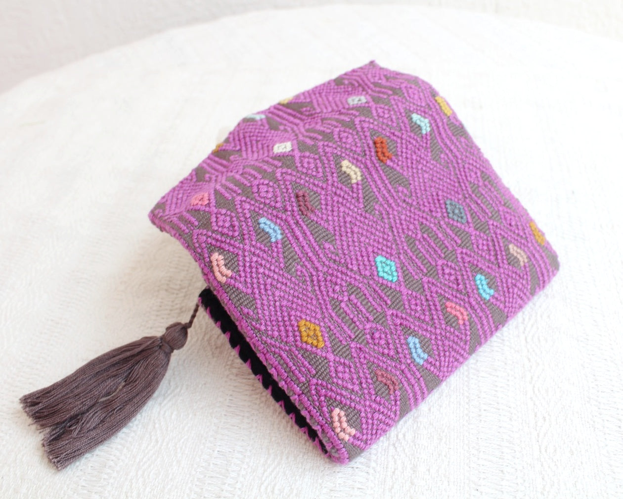 Cartera Madre Lila Gris