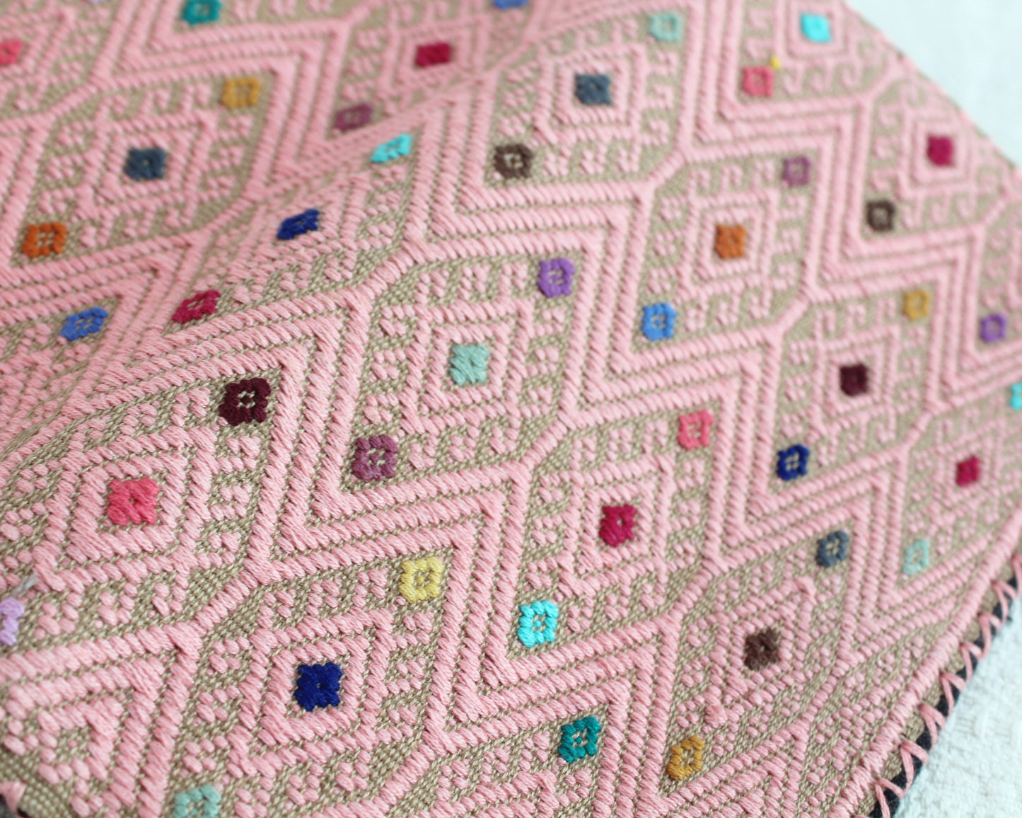 Billetera Pejel Beige Rosa