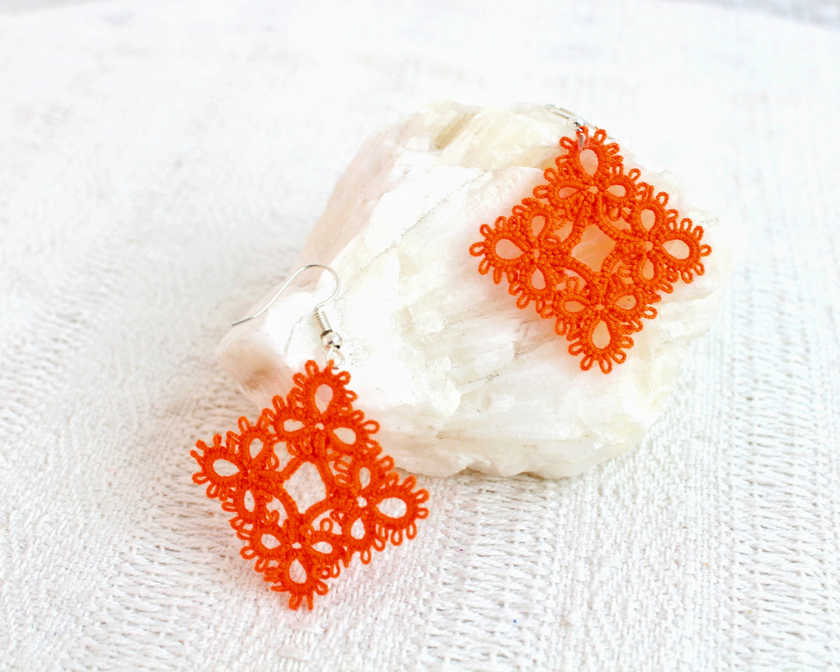Aretes Frivolite Naranja