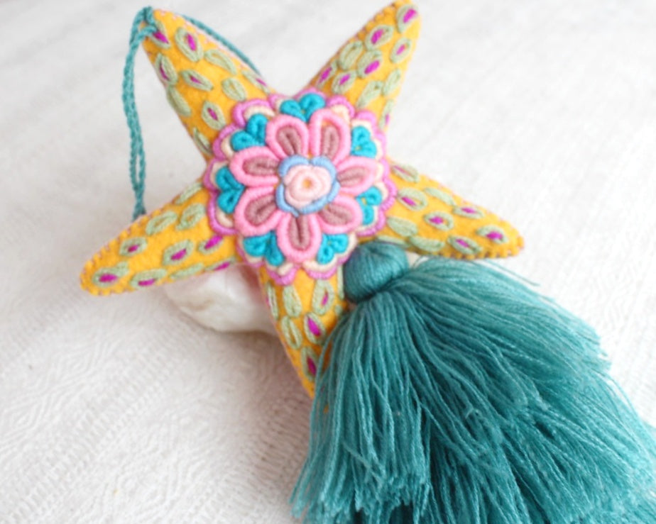 Estrella Rococo Amarillo Menta