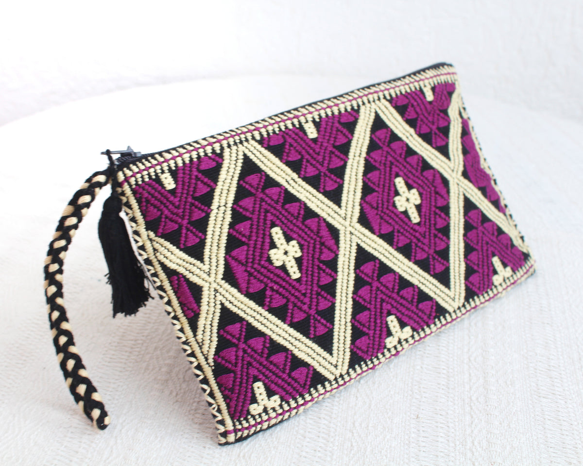 Neceser Estrellas Diamante Beige Morado