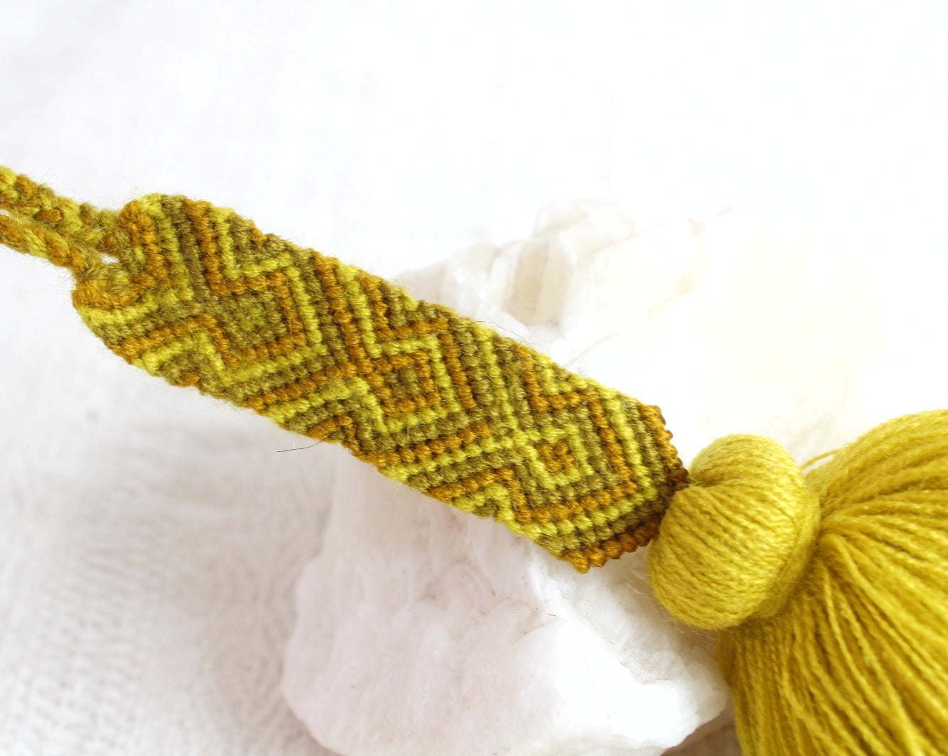 Campanitas con pulsera Verde Olivo