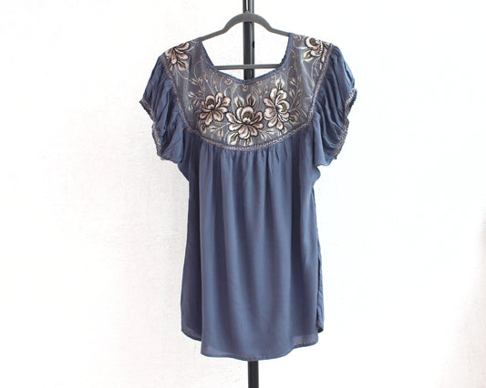 Blusa Abigail Gris  XL - XXL