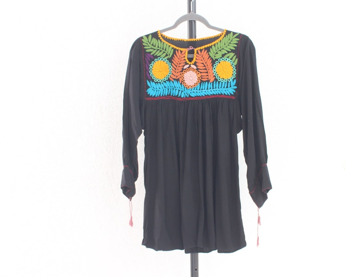 Blusa Mary Negro Colores