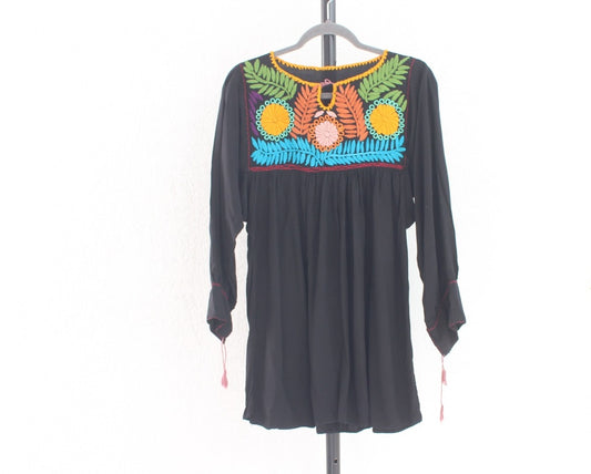 Blusa Mary Negro Colores
