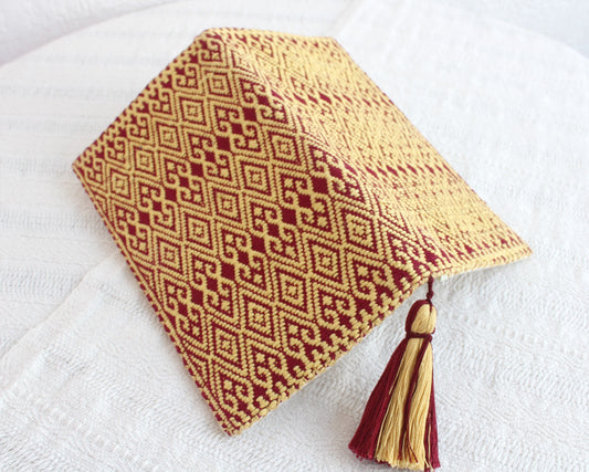 Billetera Rizado Amarillo Vino