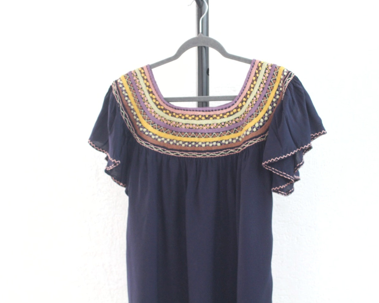 Blusa Catalina Azul Marino Morado