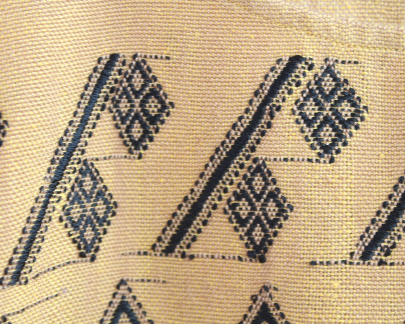 Blusa Carranza  Amarillo Negro