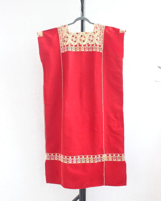 Huipil Larráinzar Rojo