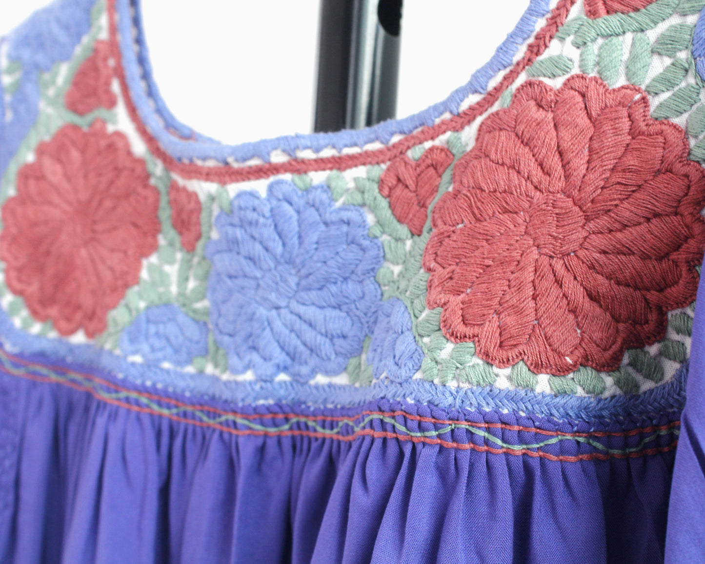 Blusa Aguacatenango Morado Lila Menta