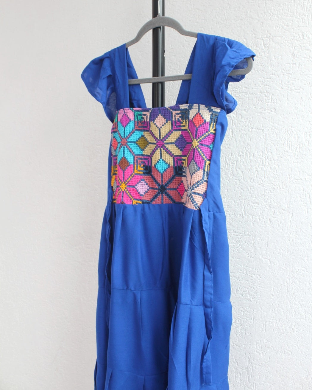 Vestido Anita Corto Azul Rey
