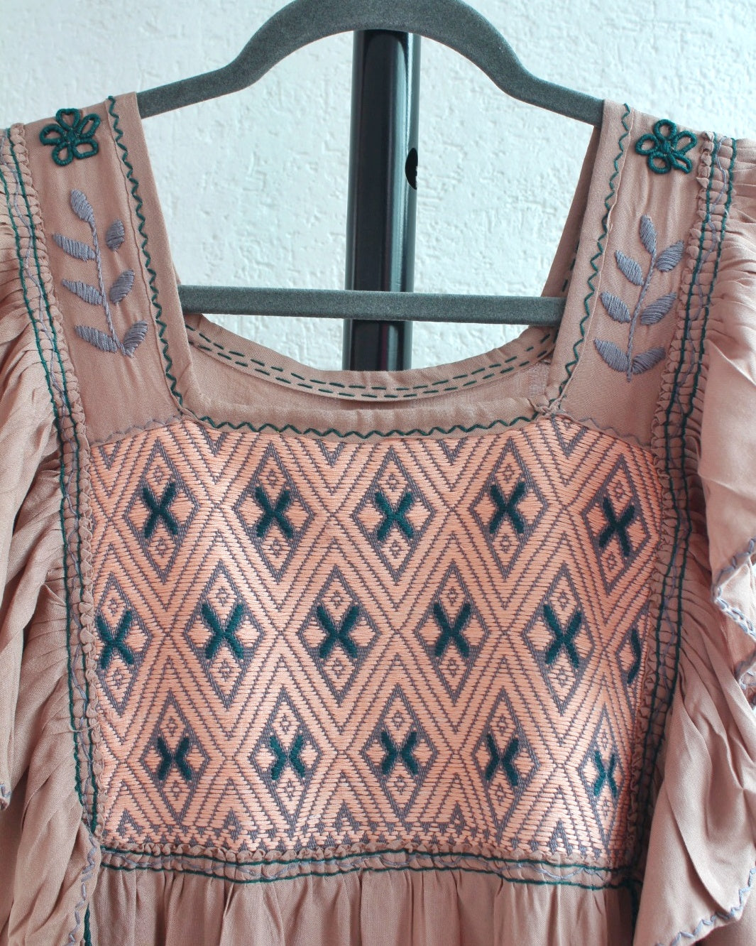 Vestido Josefina Café Claro Unitalla