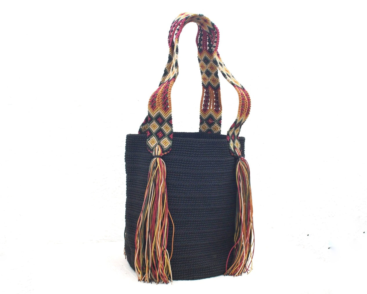 Bolso de mano Negro Cafe Vino