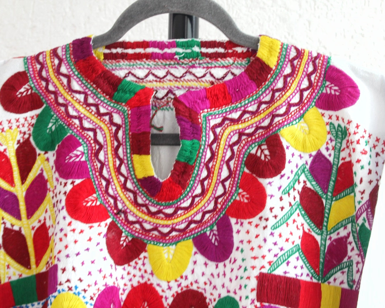 Blusa Milpa L - XL Rojo Amarillo Verde