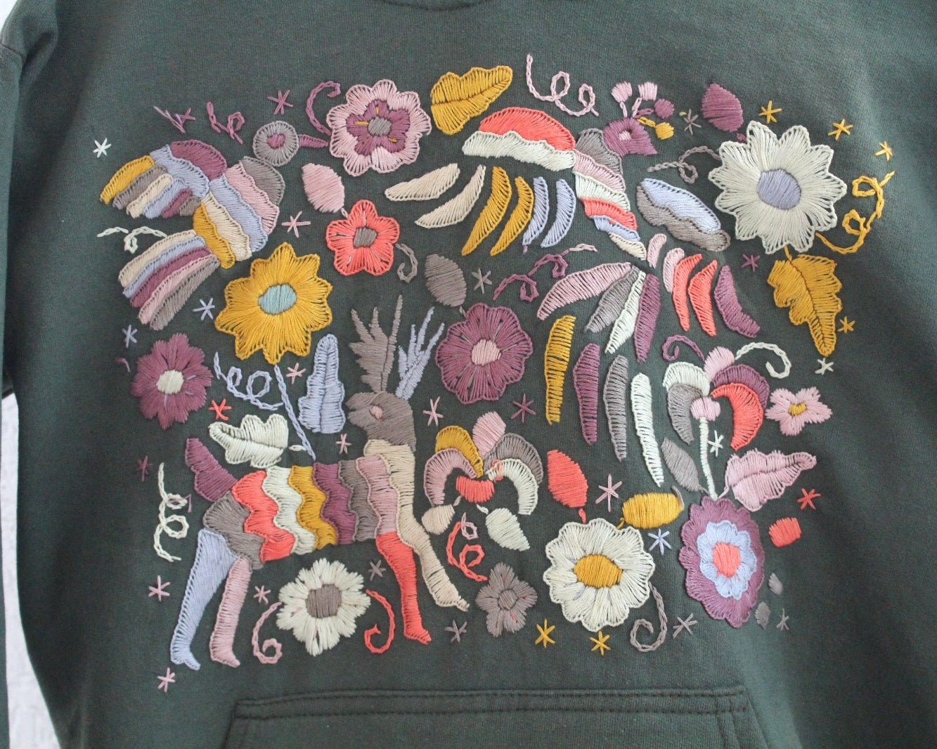 Sudadera M Tenango Verde