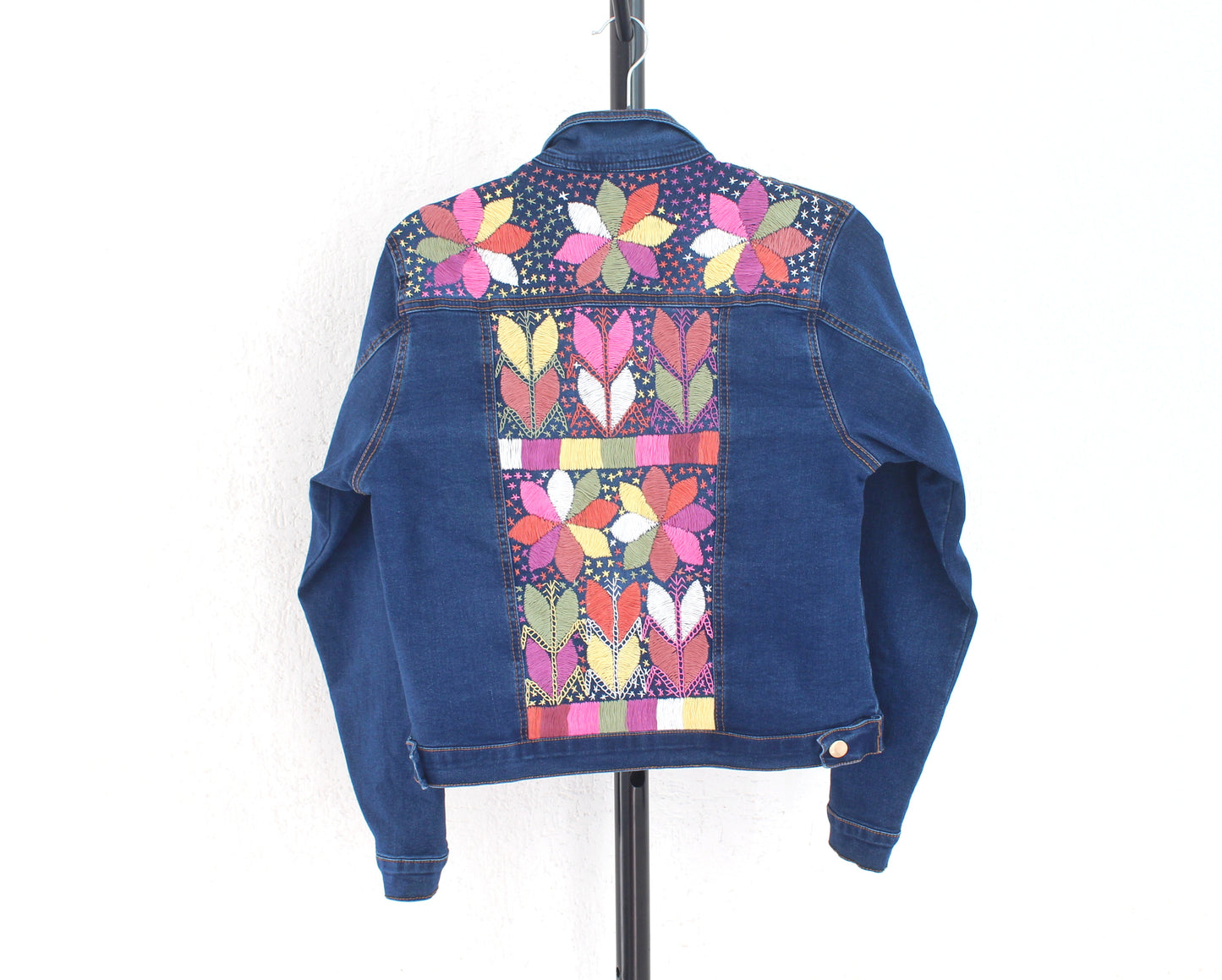 Chamarra Mezclilla L Milpa Colores pastel