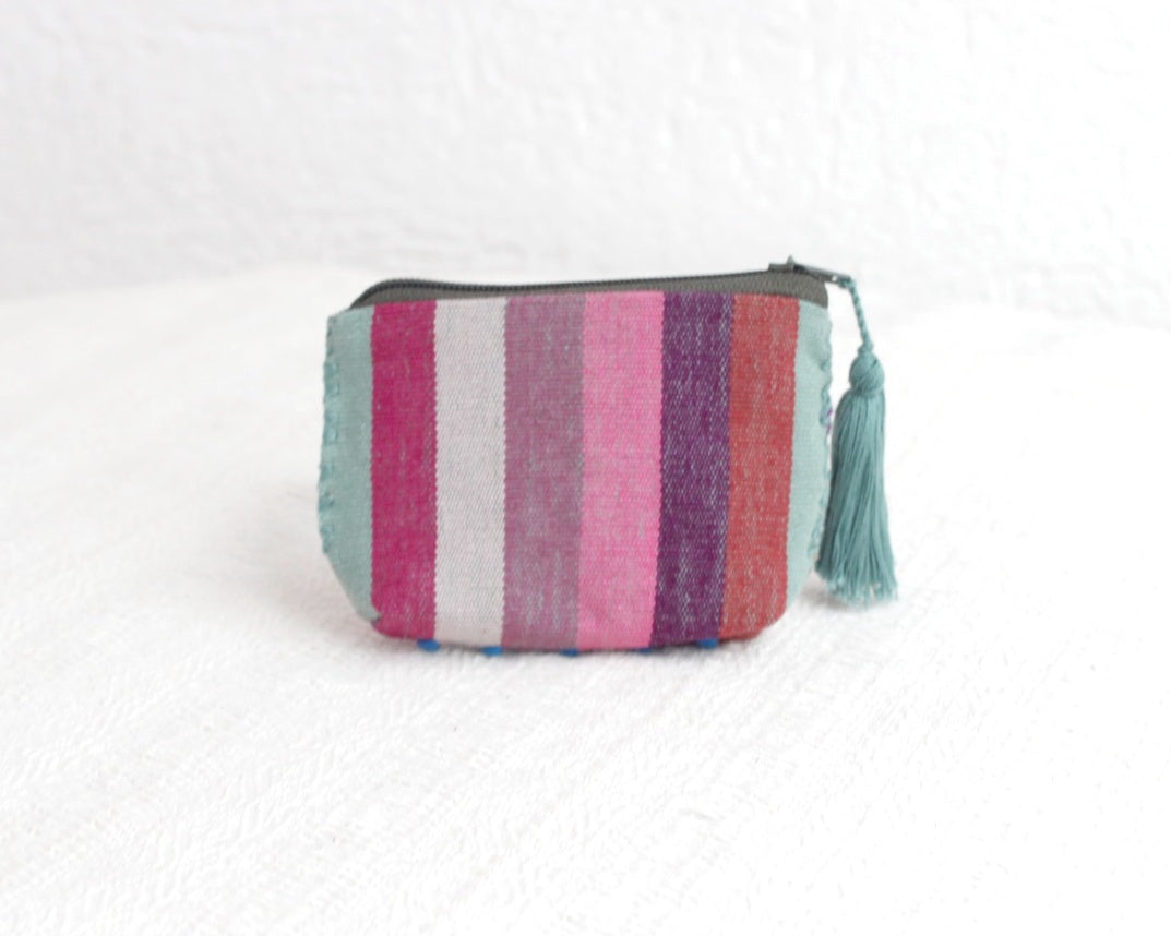 Mini Monedero Nuditos Menta Rosa Morado