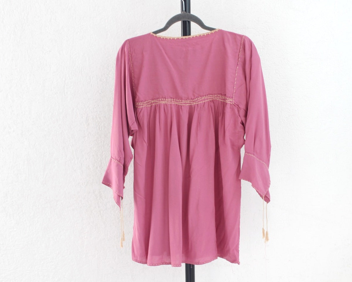 Blusa Mary Rosa Palo Beige