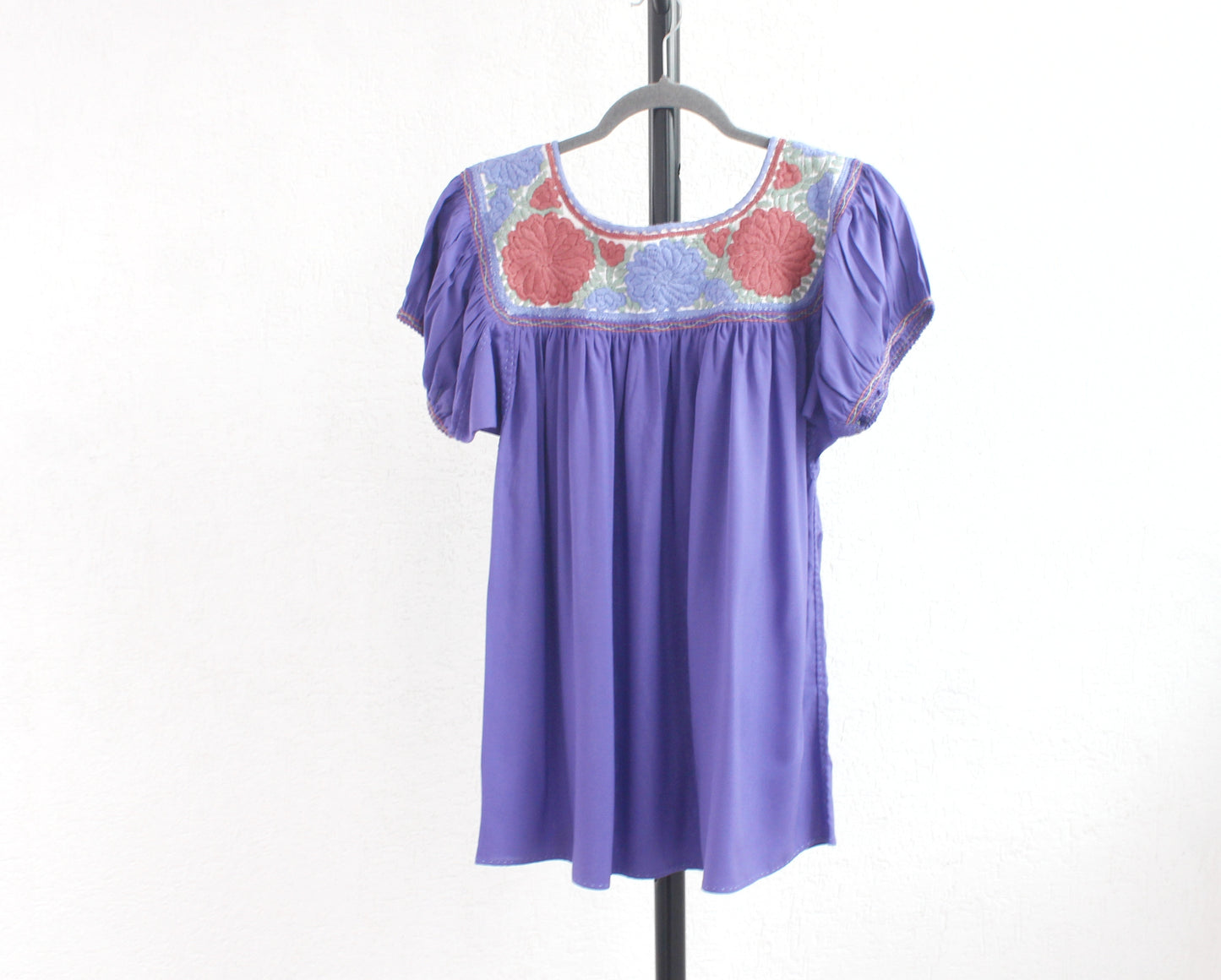 Blusa Aguacatenango Morado Lila Menta