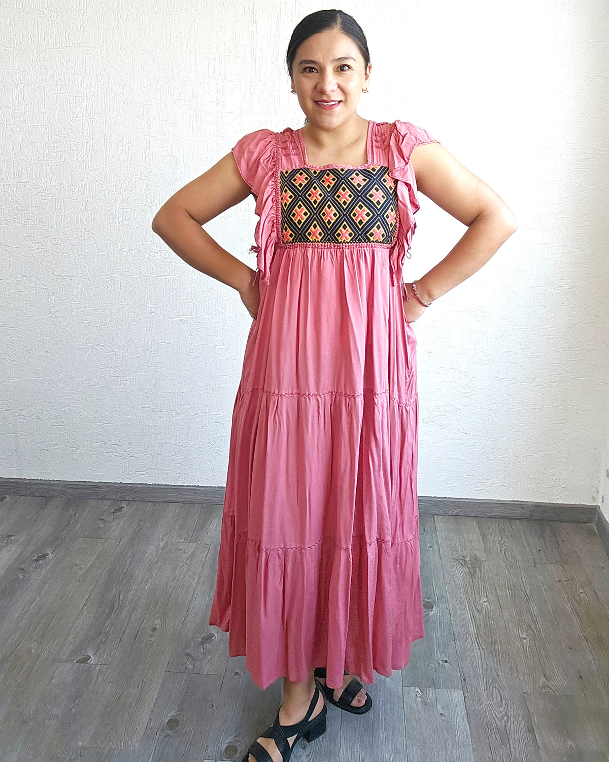 Vestido Josefina Coral Unitalla