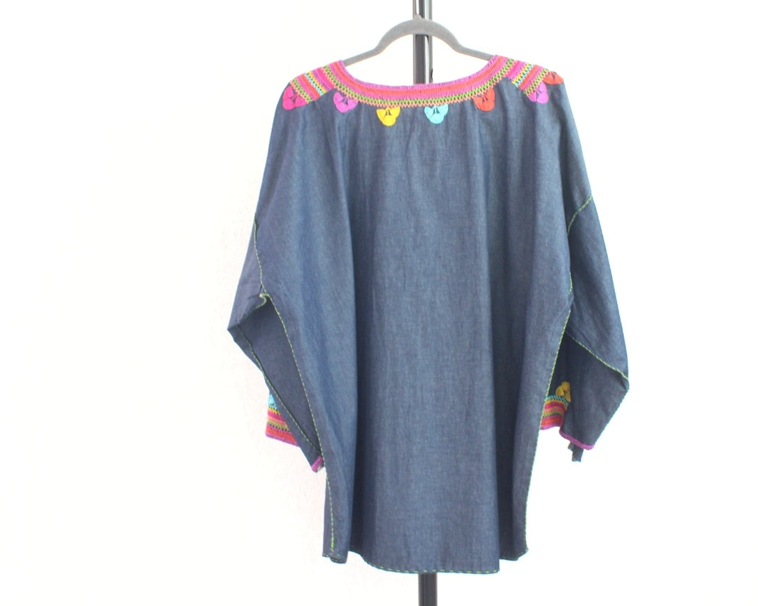 Blusa Imelda Mezclilla 2XL