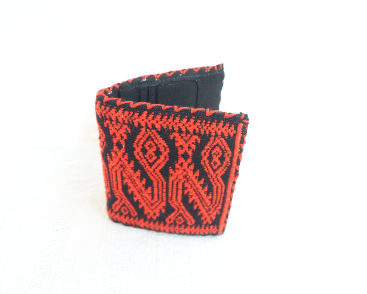 Tarjetero Quetzalcóatl Naranja