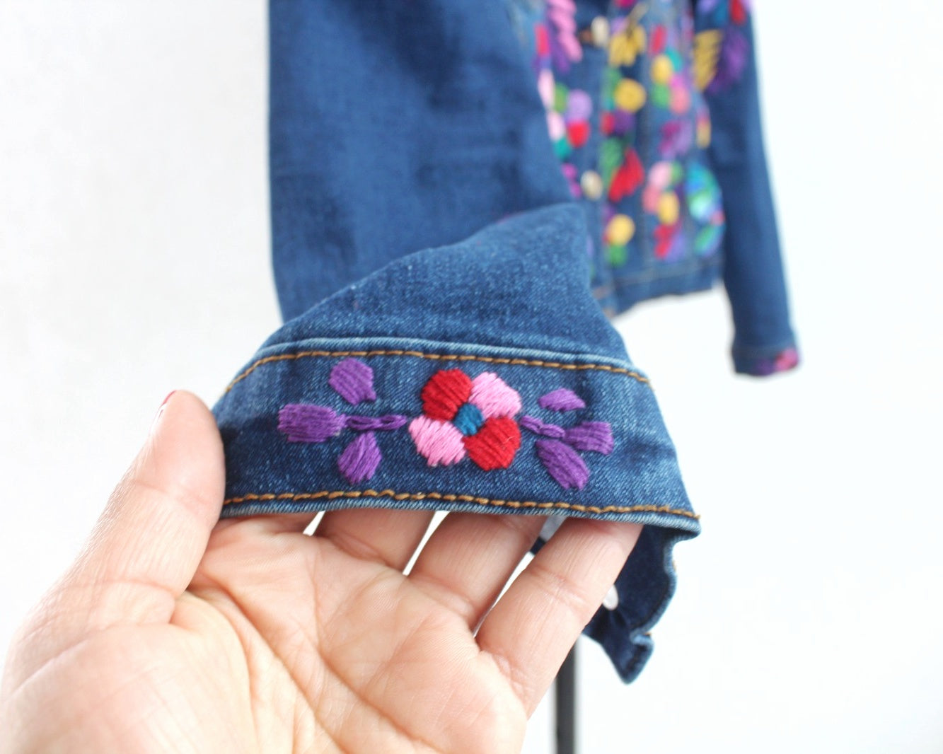 Chamarra Mezclilla M Tenangos Colores