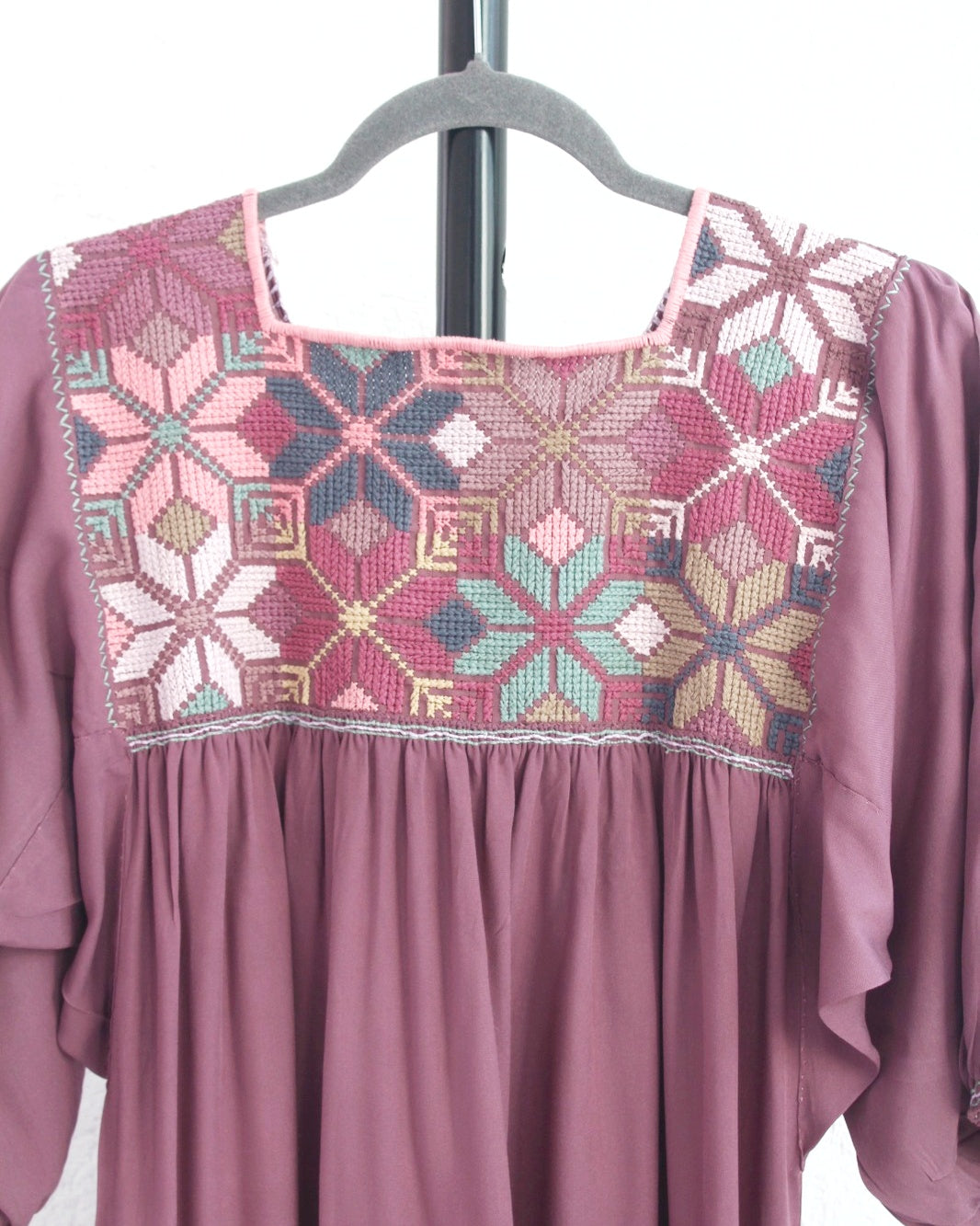 Vestido Maria Flores Malva L / XL