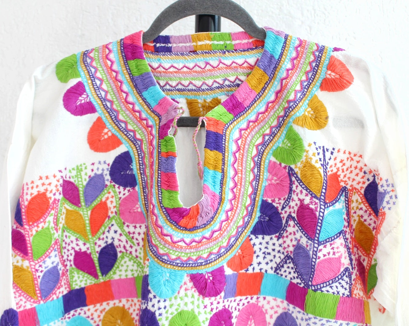 Blusa Milpa L - XL Rosa Lila Verde