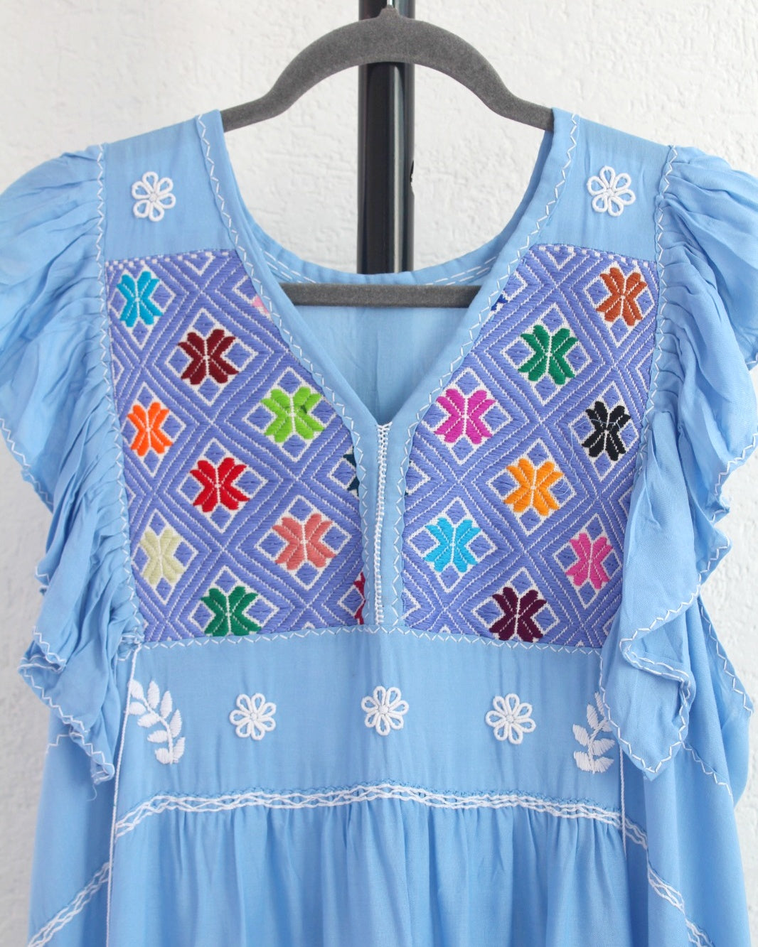 Vestido Antonia Azul Claro