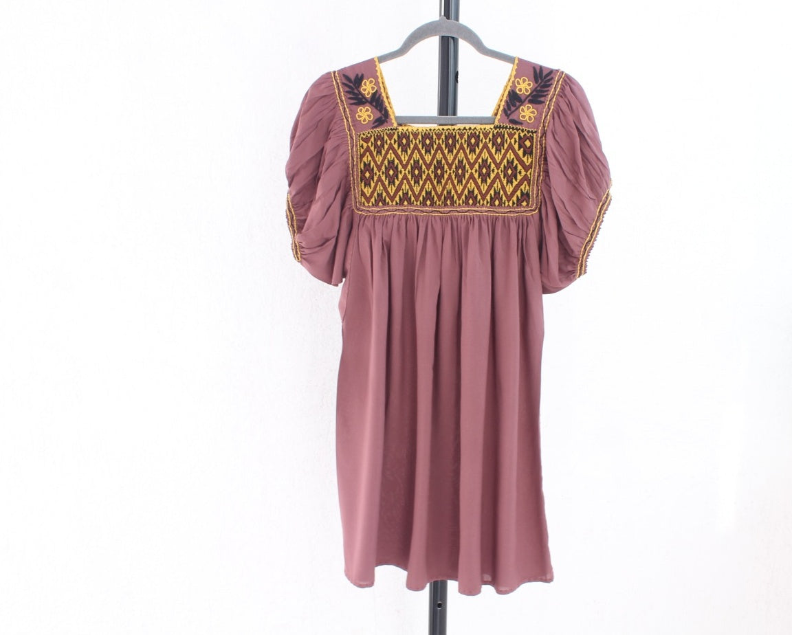 Blusa Maya Cafe Amarillo