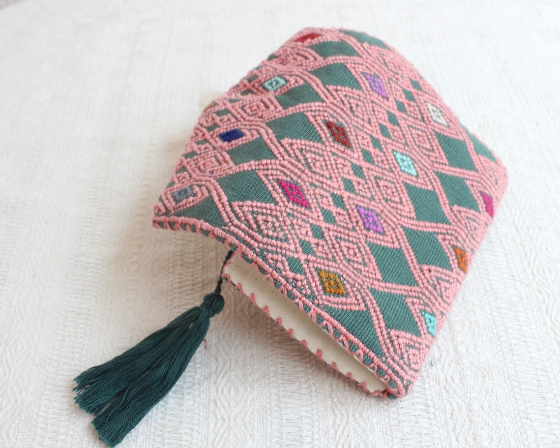Cartera Rizado Rosa Menta