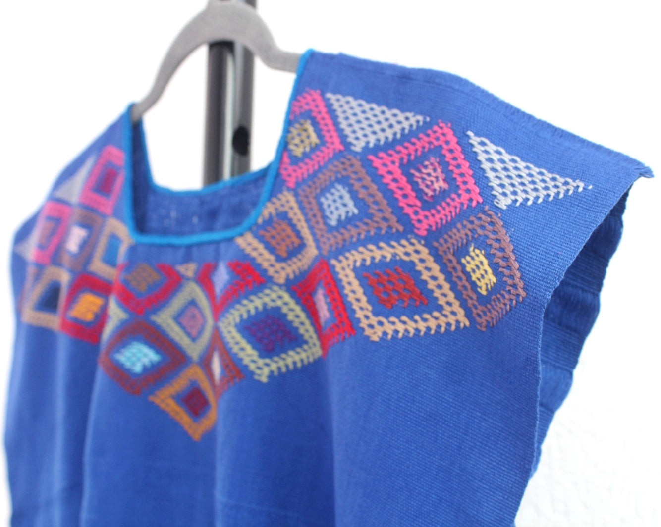 Blusa Rombos Azul Colores