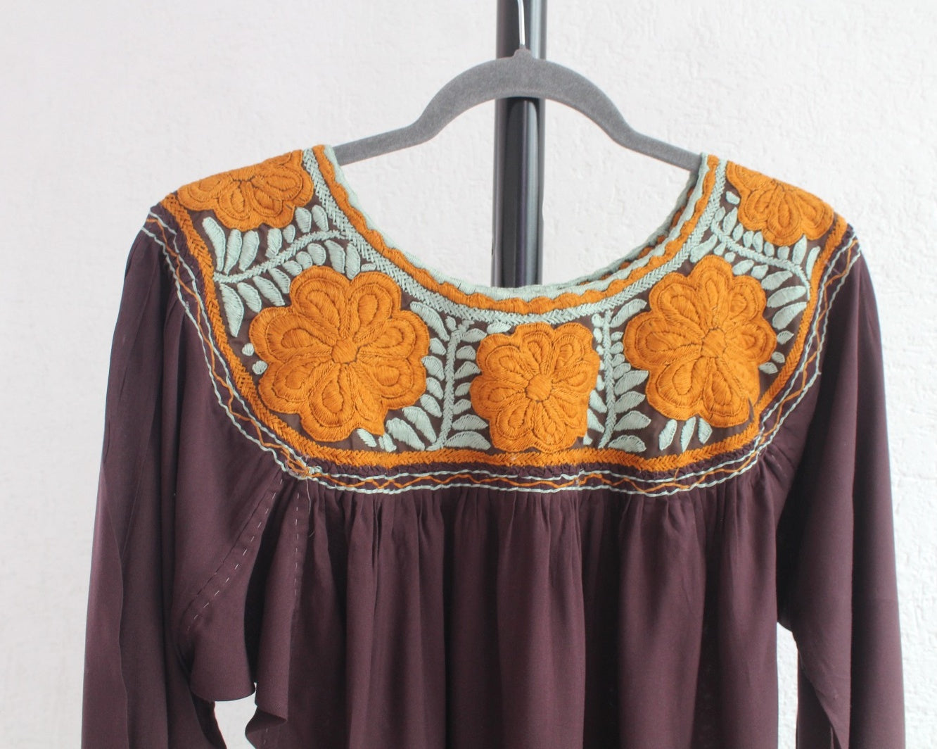 Blusa Aguacatenango Café Unitalla