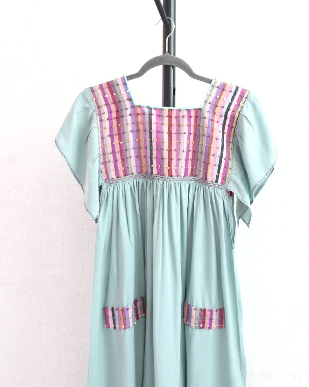 Vestido Nuditos Menta Rosa
