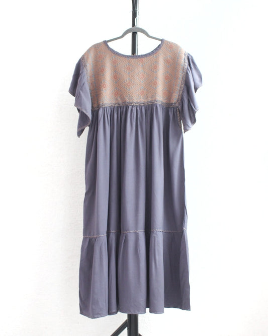 Vestido Margarita Estrellas Gris  XL - XXL