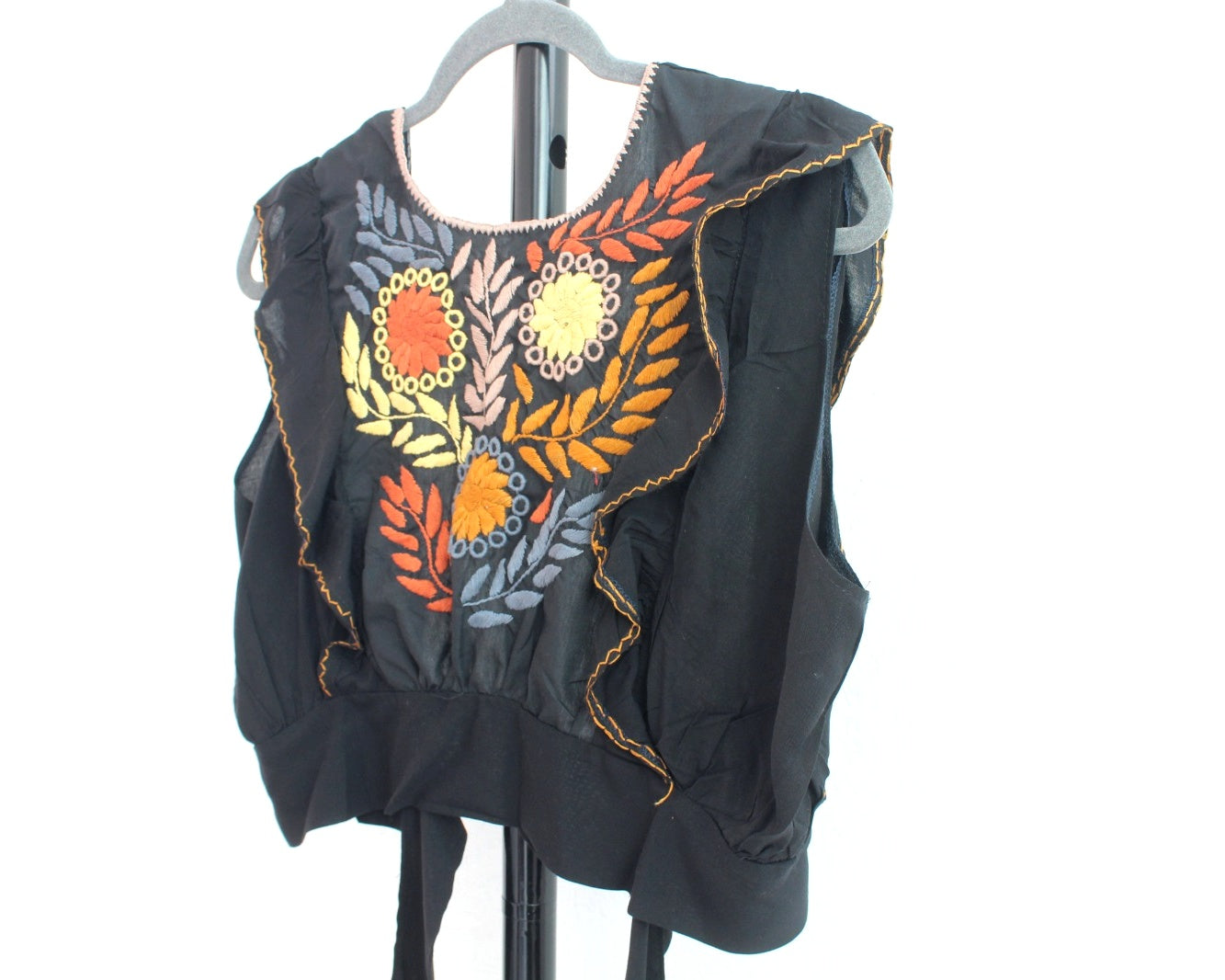 Crop Top Sofi Negro Cafe