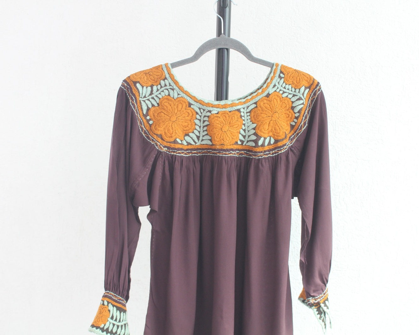Blusa Aguacatenango Café Unitalla