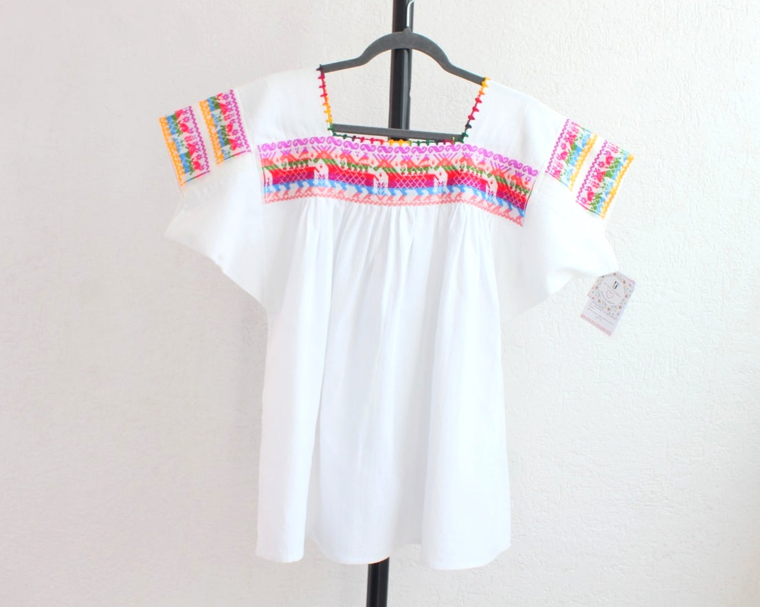 Blusa Tradicional Bordada Venaditos Colores