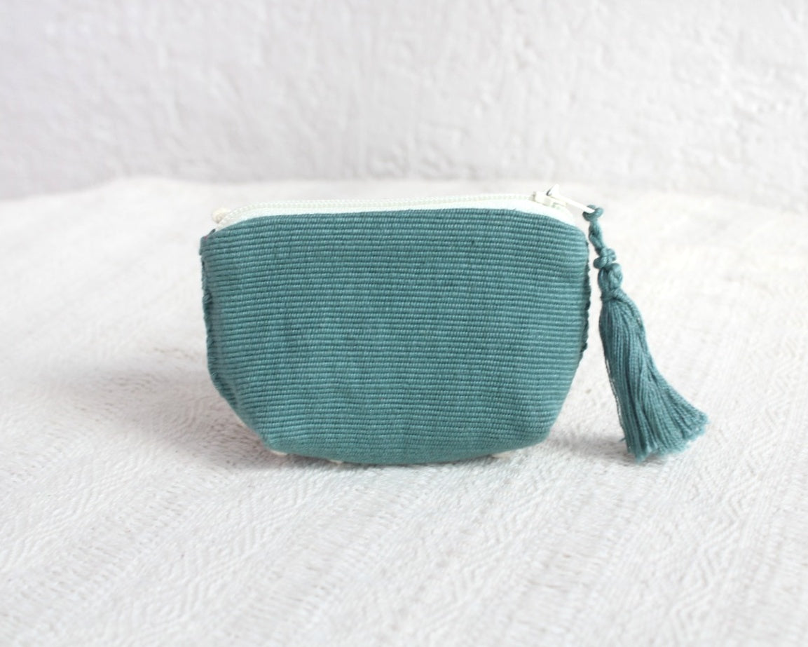 Mini Monedero Nuditos Menta Blanco